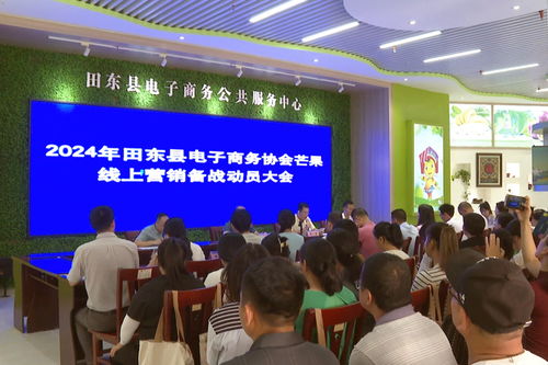 搭乘電商快車，田東芒果香飄萬里